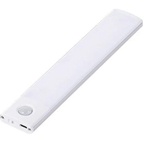 Lampe magnétique sans fil à détecteur de mouvement sous meuble, argentée (1/5)