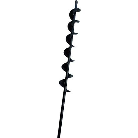 Tarière de plantation pour jardin – 50 mm × 450 mm – Foret à (1/5)