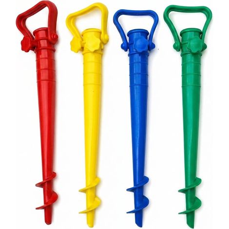 Set 4 Base Porta Ombrellone Supporto Giardino Spiaggia Esterno Modello 4PZ