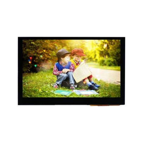 Ecran LCD TFT RS PRO, 4.3pouce, interface HDMI, 800 x 480pixels, rétroéclairage LED écran tactile ( Prix pour 1 )