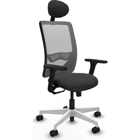 Sedia da ufficio piqueras y crespo Zulema grigio similpelle (1/2)