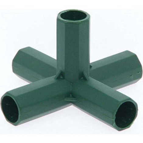10 Pièces 16mm Raccord en PVC Support Stable Connecteur De Construction De Cadre De Serre Robuste (1/5)
