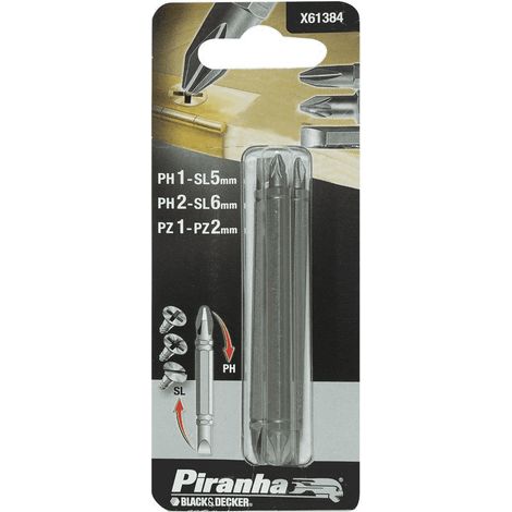 PIRANHA BLACK DECKER LAME DOP.86MM