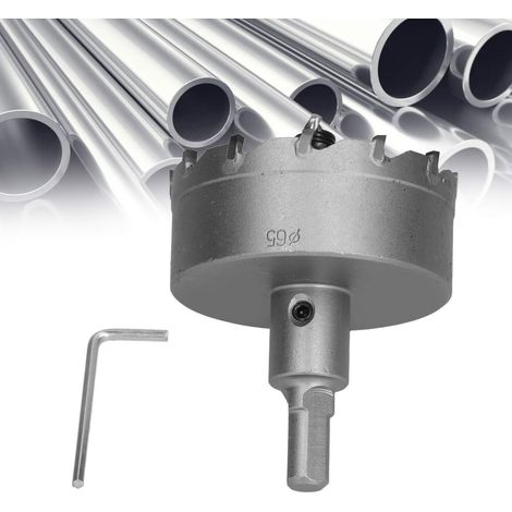 Scie cloche en carbure de 40 à 100 mm, foret TCT, scie cloche, scie cloche en carbure de 65 mm (1/5)