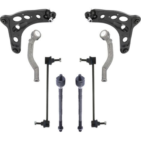 KIT BRACCIO OSCILLANTE 8 PEZZI COMPATIBILE CON FIAT TALENTO Furgone (296) 1.6 D / Kit Sospensione Completo OE/OEM / Bracci Oscillanti + Testine Sterzo / Sostituzione Diretta OEM