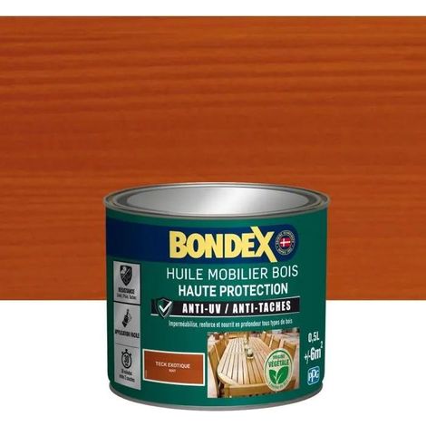 Bondex Möbelöl 0,5L matte Teak-Oberfläche