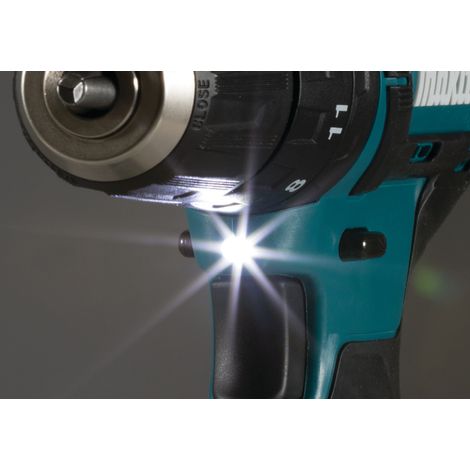 Perceuse à percussion sans fil Makita HP333DWAE 12 V 2x2 0 Ah accu.