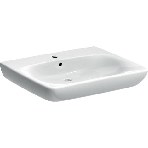 Geberit Renova Nr. 1 Comfort, Waschtisch, unterfahrbar,650x550mm,
