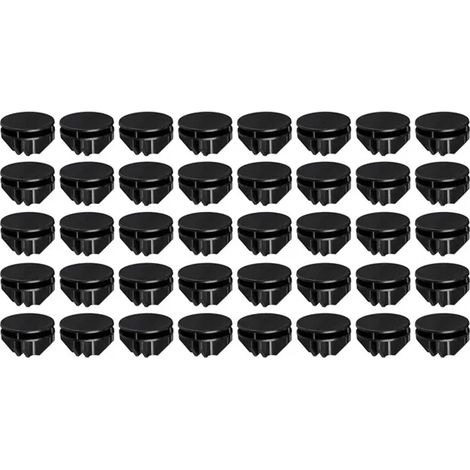 Pièce de Fixation Raccord pour Armoire en Plastique 40x pièces cube de rangement, noir (1/5)