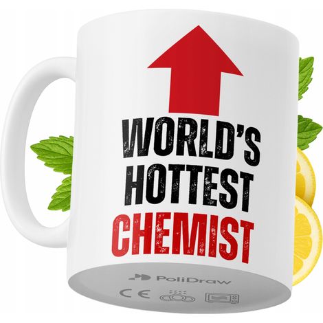 Taza de café/té divertida y humorística para químicos, con diseño gráfico y texto gracioso. Ideal para cumpleaños, santos, días festivos y ocasiones especiales. Perfecta para el hogar, la oficina o el (1/5)