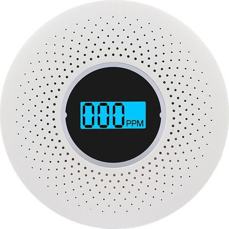 royaluxe -Lot de 1 Détect de Fumée Wi-FI Intelligent avec Pile Remplaçable, Compatible avec l’Appli Tuya Smart & Smart Life, Conforme à la Norme en 14604, XS01-WT (1/5)