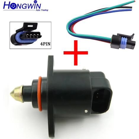 Convient pour la vanne de régulation d'air de ralenti Daewoo 92061898 avec câblage (1/5)