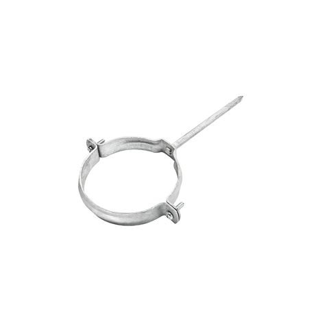 GRÖMO® Verzinkte SML-Gußrohrschelle ø110 mit Schlagstift 140mm, 51232 (1/2)