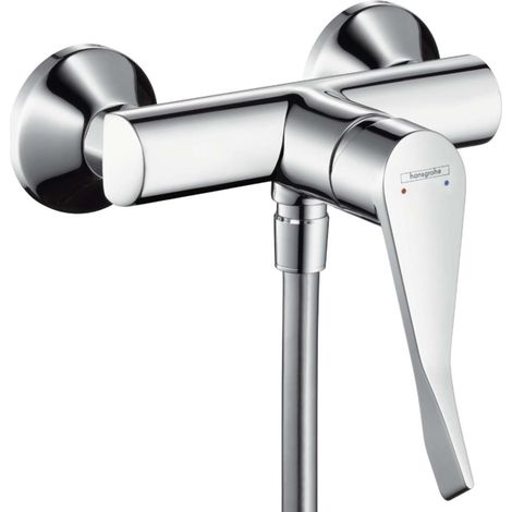 hansgrohe Focus mezclador de ducha, de superficie, mango extra (1/3)