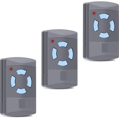 3 pièces télécommande portail 4 canaux, 868 MHz, télécommande pour porte de garage, pour HSM4 HSM2 HSM4 HS1 HS2 HS4 HSZ1 HSZ2 HSP4 HSD2