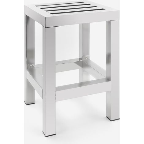 BATHBAZAAR - Tabouret PLAZZA en Inox
