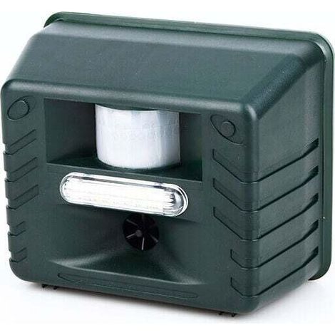 Répulsif à ultrasons pour animaux à induction infrarouge répulsif à oiseaux électronique intérieur et extérieur et répulsif à souris 1 pièce