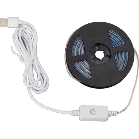 5V Vollspektrum-LED-Pflanzenlichtleisten, per Berührung dimmbar, USB-betrieben, wasserdichte Pflanzenwachstumsleisten für Gewächshauszelte und Blumenzelte (1/4)