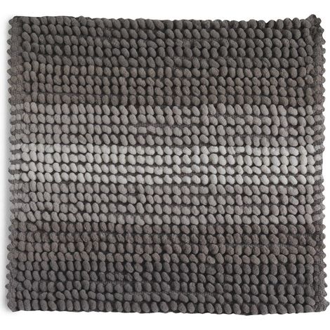 Tappeto Bagno 50X50 Cotone E Microfibra Grigio Tortora Benjamin