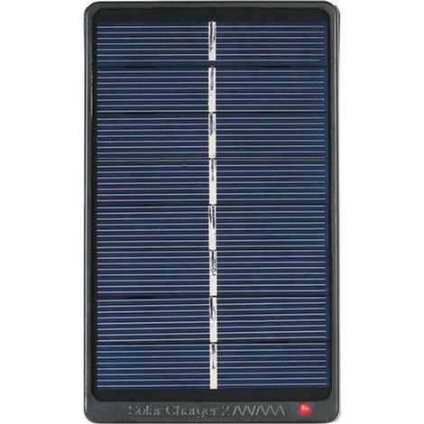 2 AA/AAA Chargeur de piles rechargeables Chargeur solaire 1W 4V Panneau solaire pour le chargement de la batterie (1/5)
