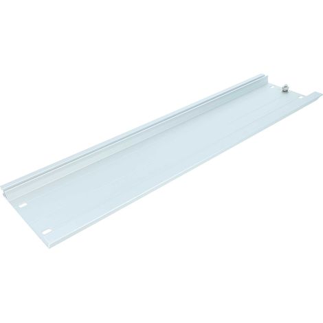 vhbw Profile Rail compatible with Siemens Simatic S7-300 Automation Systems - Aluminium, 480 x 123 x 15 mm Silver