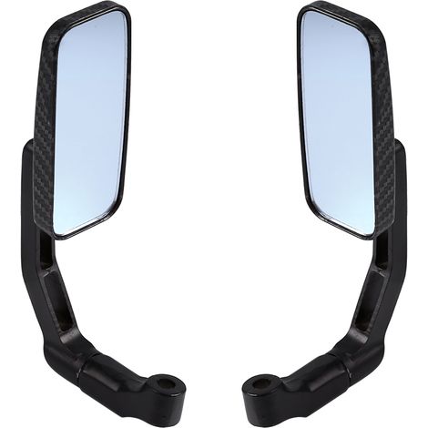 Rétroviseur latéral moto 8 mm/10 mm (comprend 5 boulons + 2 bouchons en caoutchouc) (couleur du filetage) (1/5)