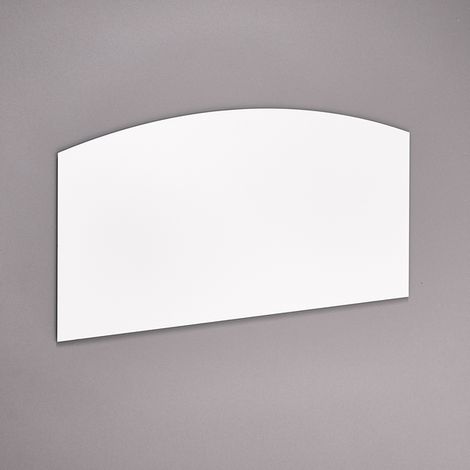 Crédence bombée blanc laqué 30 x 60 cm (1/2)