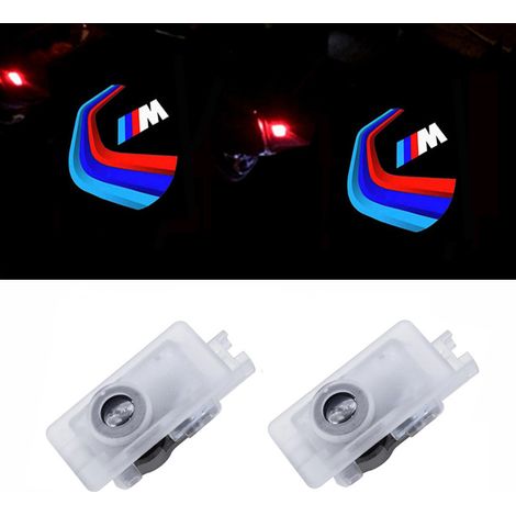 Luz de posición de puerta, luz de bienvenida LED, para BMW Luz de bienvenida BMW serie 8 nueva serie 3 X7/G20/G21/M4/Z4, luz de proyección láser de puerta