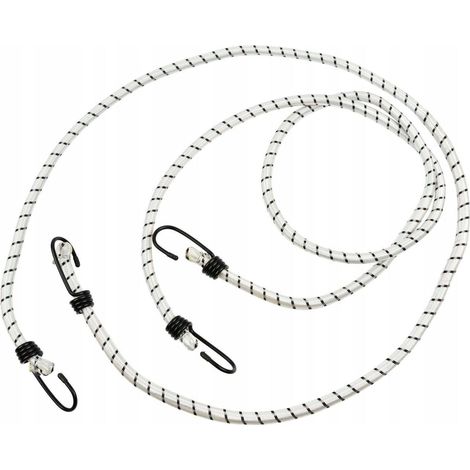 Geko Set di Corde Elastiche Bianche 150 cm
