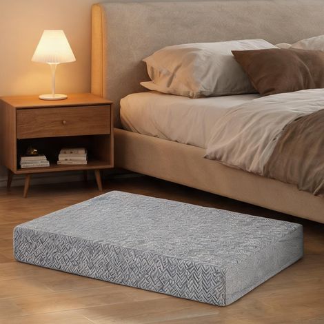 Matelas coloris gris clair 200 x 90 x 15 cm (1/5)