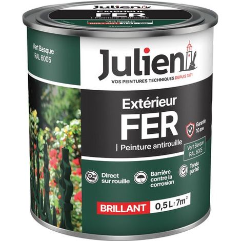 Pintura Julien Fer Antióxido Verde Vasco 0.5l - Julien