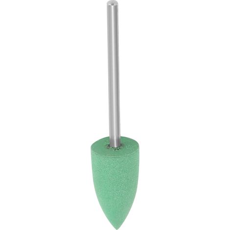 Fraises de polissage dentaire en silicone grain 240, accessoire de meulage vert XL pour instruments dentaires (1/5)