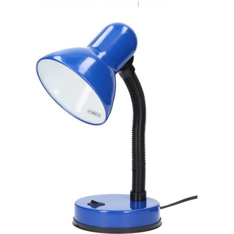 GSC 001900417  Bell E27 Flexo da scrivania blu