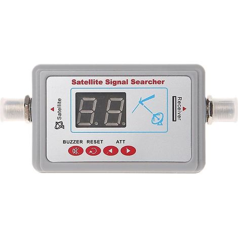 Détecteur de signal satellite pour antenne TV numérique avec écran LCD SF-95DL (1/5)