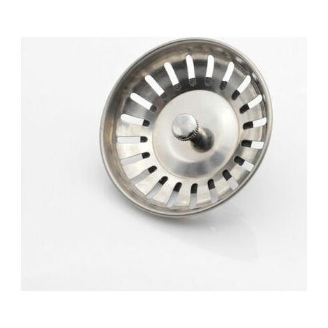 Spülbecken-Siebkorb, mit Stift, Edelstahl-Spülbecken-Siebkorb-Stopper, perfektes Ersatzteil für Blanco-Spüle, Küchensieb, Siebkorbventil (1/5)