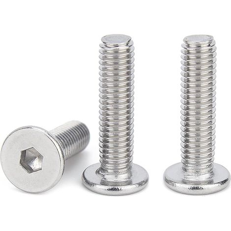 5 à 50 pièces/lot M2 M2.5 M3 M4 M5 M6 M8 Vis tête plate (1/5)