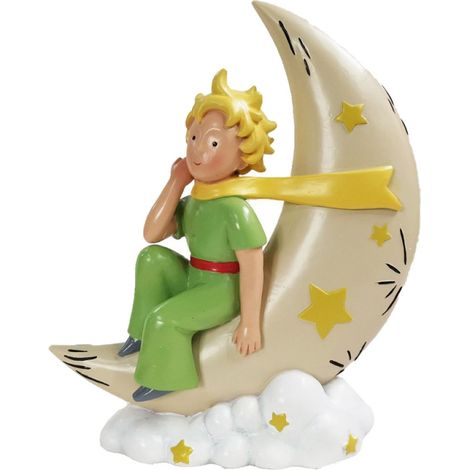 Figurine Collection Le petit Prince et la Lune