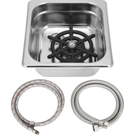 Nettoyeur de tasses automatique en acier inoxydable Lavage haute pression multi-angle Connecteur G1/2 pour bars et restaurants