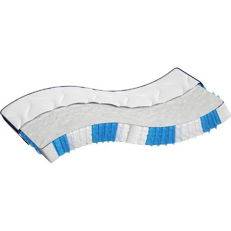 Matratze Taschenfederkern Mittelfest 140x190 cm