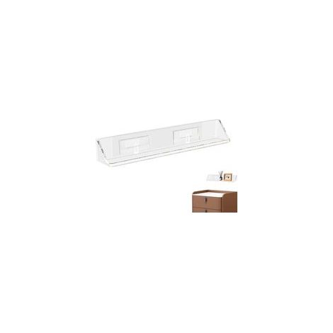 Étagères Murales Transparentes Support Organisateur Invisible - Étagères de Salle de Bain en Acrylique Pour Maison Coiffeuse Cuisine Douche Chambre Parfums Tasses Albums Maquillage Collection (1/5)