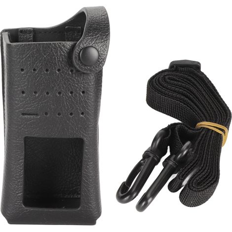 Housse en cuir pour talkie-walkie Motorola, étui protecteur compatible Xir P6620, P6620I, DP2600, P6600i (1/5)