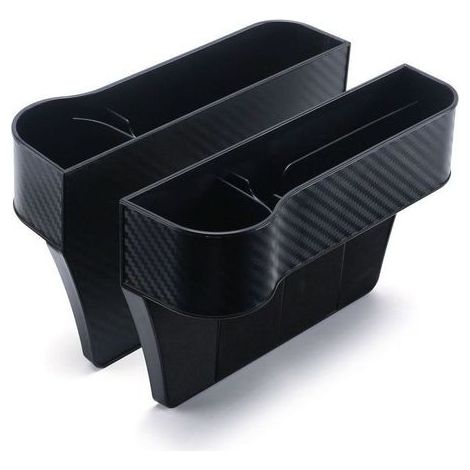 Lot de 2 organiseurs de rangement pour siège auto, avec trou pour câble USB, accessoires de rangement pour voiture (1/4)