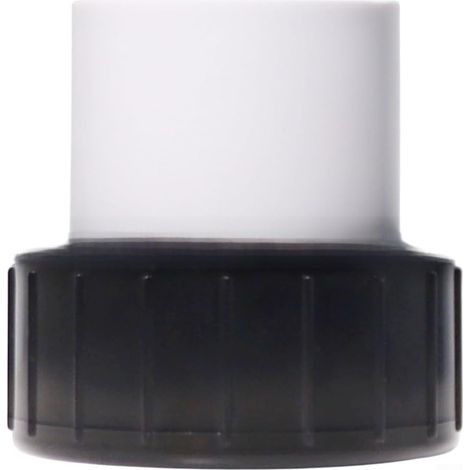 350157 Kit connecteur de filtre de pompe de piscine 3,8 cm en ABS pour entretien de piscine Design anti-fuite (noir et blanc) (1/5)