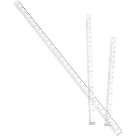 3 pièces Acryl Linéaire avec conception ergonomique et