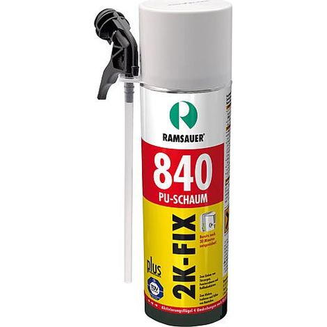 Mousse Zargenfix 840 plus polyuréthane - 400 ml couleur mousse vert (1/4)