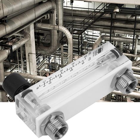 Débitmètre de gaz type panneau LZM-6T 2-20 LPM / 4-40 SCFH, filetage femelle en laiton BSP1/4". (1/5)