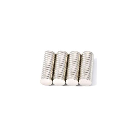 52 extrem starke 10x2 mm Magnete, ca. 2 kg Haltekraft - Crezuo