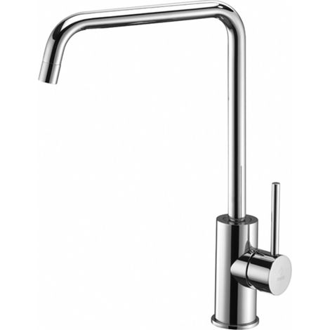 Paffoni Light Serie Spültisch-Einhandmischer mit schwenkbarem Auslauf LIG980CR Verchromt - Messing (1/2)