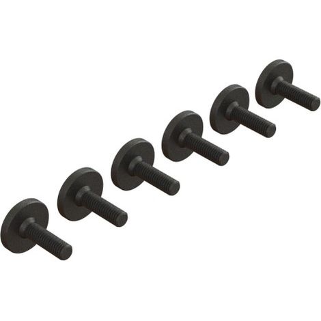 ARRMA Large Head Screw M3x10mm (6)