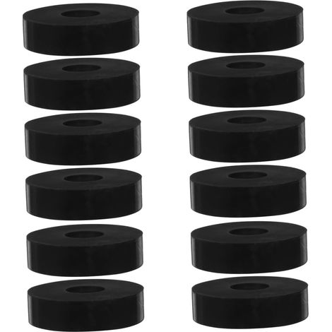 Lot de 12 patins amortisseurs en caoutchouc, isolateurs de vibrations (1/5)